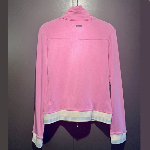 Fila Pink Athletic jacket Size Small EUC - Picture 7 of 7
